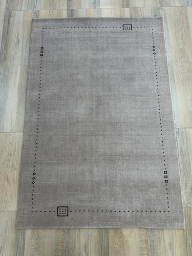 Handmade gabbeh wool area rug - handmade,