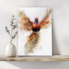 Pheasant Wall Art Canvas Print