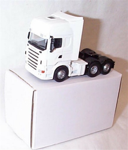 Scania cab unit plain white - cab,