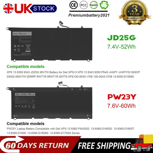 Pw23y jd25g battery for - ✅pw23y,
