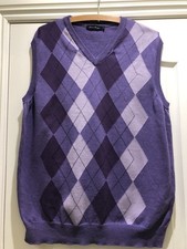 Pringle Sweater Vest Argyle