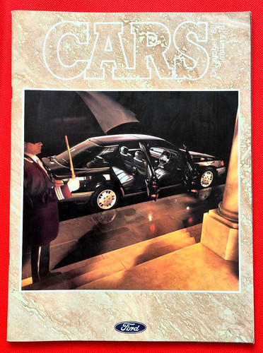 1986 ford cars - ford, brochure