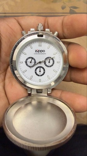 Zippo chronograph pocket watch - chronograph,