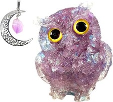 Soulnioi Crystal Owl Pendant