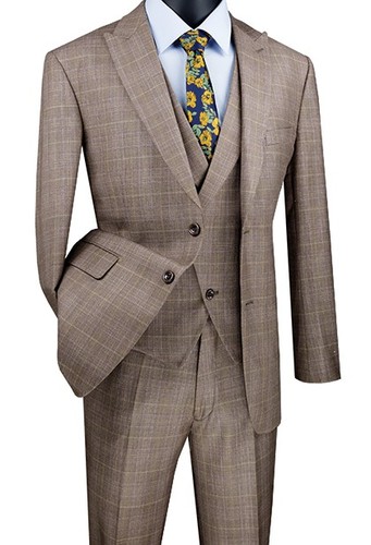 Vinci men modern fit glen - modern,