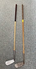 2  Antique WOODEN GOLF CLUB