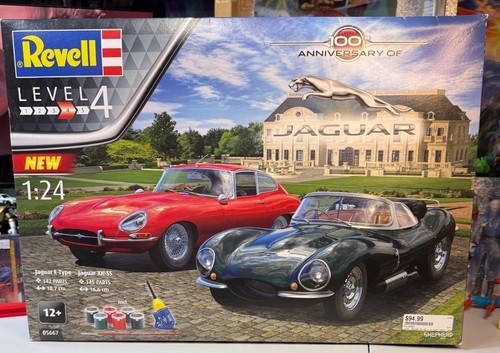 Revell level jaguar model - level, 4