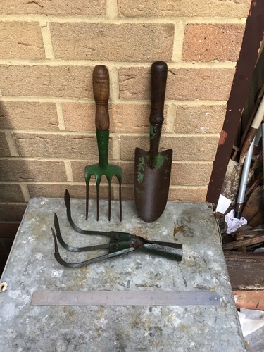 Vintage garden hand fork and - garden,