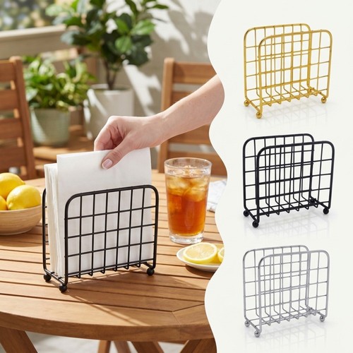 Napkin holder iron tissue - holder,