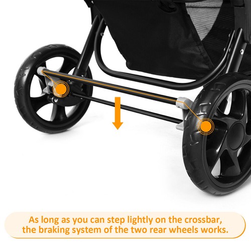 Baby pram double - double, seat