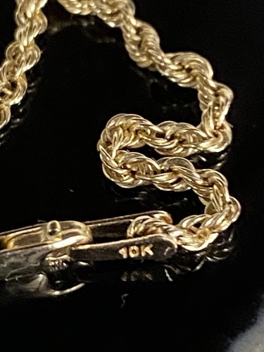 10k gold rope chain - rope, scrap
