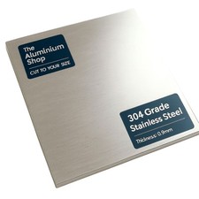 Premium Brushed Stainless Steel Sheet Grade 304 0.9mm or 1.2mm Thick Cut To Size