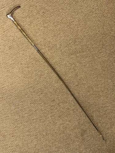 Antique riding whip show cane - antique,