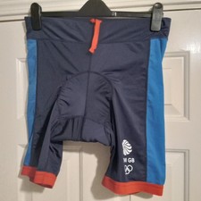 Aldi Team GB Cycle Shorts Blue