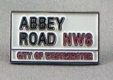 Abbey road pin badge. London