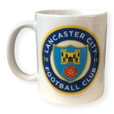 Lancaster City FC Mug Cup Fathers Day Christmas Birthday Gift Idea Fan 11oz
