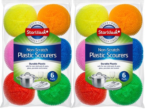 Plastic scourers non - plastic,