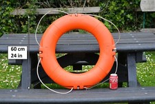 used old life ring buoy 24" 60cm lifebuoy PERRYBUOY - FREE DELIVERY