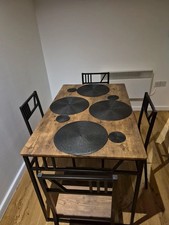 Dining Table and 4 chairs