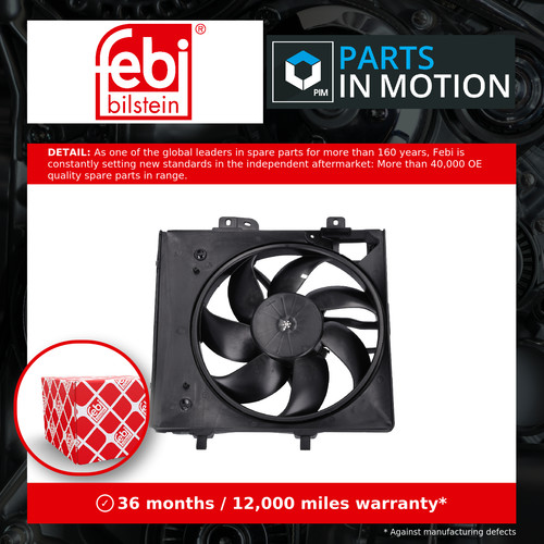 Radiator fan fits - fan, 208