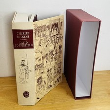 Charles Dickens David Copperfield Folio Hardback Book Illustrated Slipcase 1998