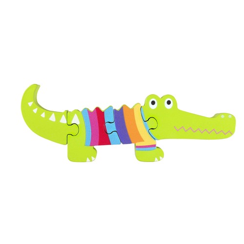 Orange tree toys crocodile - orange,