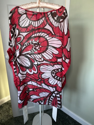 Monsoon red 100 - red, silk