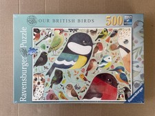 Our British Birds by Matt Sewell - Ravensburger 500 Piece Jigsaw Puzzle.