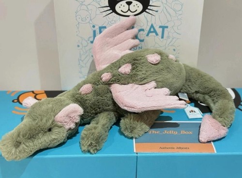 Jellycat malachy dragon - malachy,