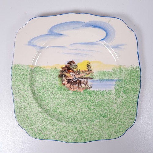 Tunstall cake plate - plate, 22cm