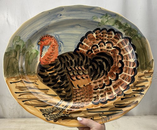 Vintage iden pottery large - vintage,