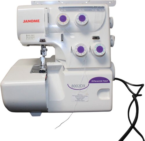 Janome 8002dx overlocker - janome,