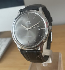 Orient Bambino Watch - Automatic 40mm Date Watch - Steel Grey VGC - Ref: CA00COA