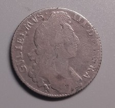 1697 william iii - william, silver