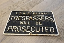 Original LNER Cast Railway