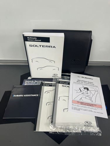 Subaru solterra owners manual - subaru,