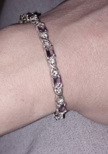 Vintage 925 Silver Tennis