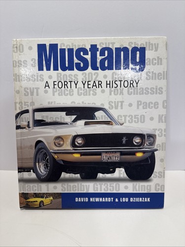 Mustang forty year history - a,