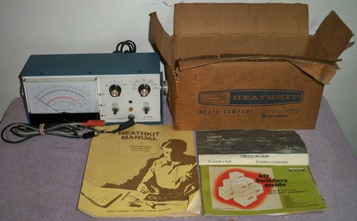 Vtg heathkit vacuum tube - vtg, meter