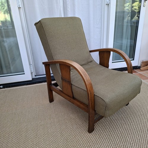 Art deco armchair - art,