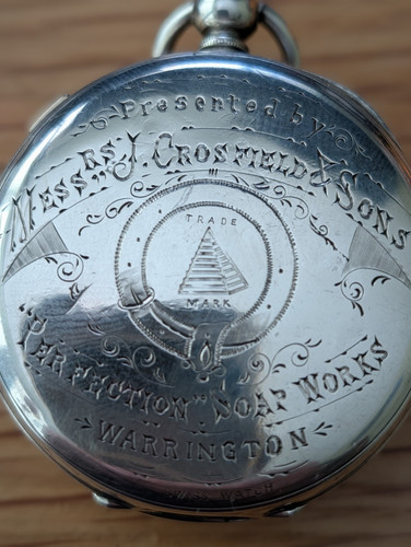 Silver pocket watch circa - , 1887