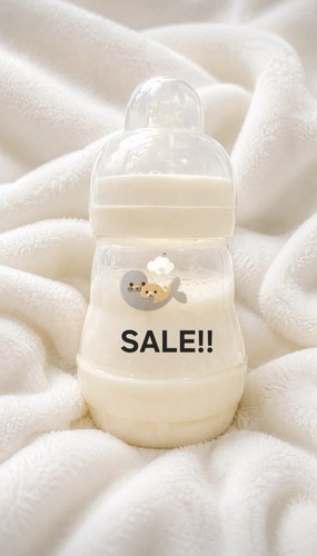 Reborn fake milk - fake, bottle