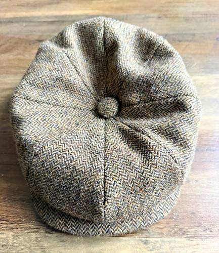 Denton hats brown - brown, herringbone