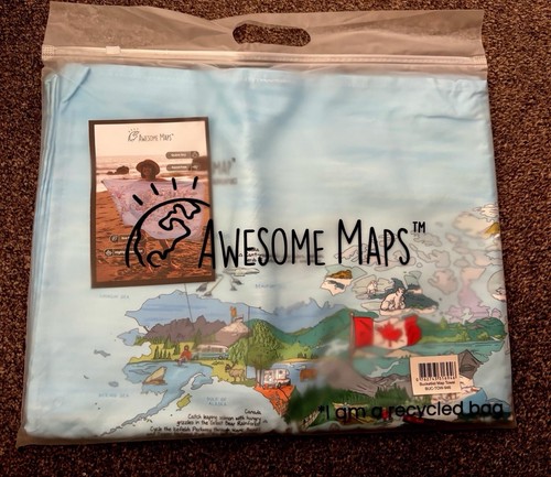 Awesome maps bucket list map - awesome,