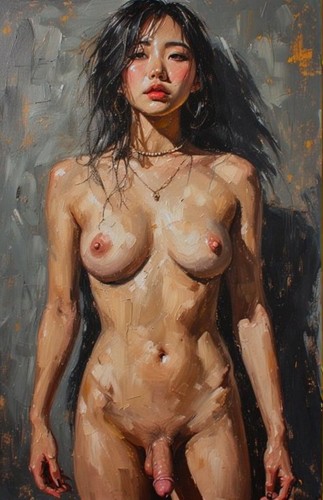 Naked asian shemale - asian, nude