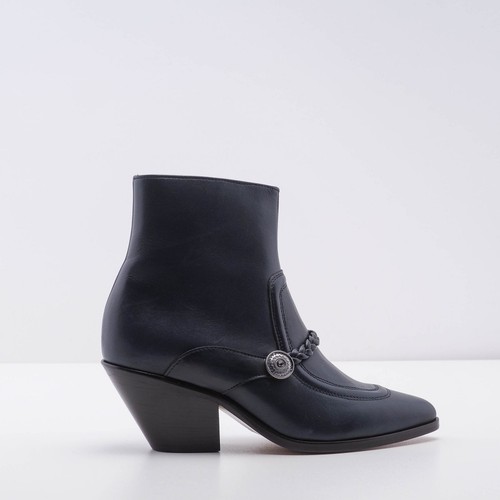 Sandro women marine leather - sandro,