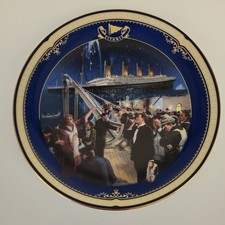 Titanic Bradford Exchange Collector Plate #12, The Final Farewell, Plate # 9045A