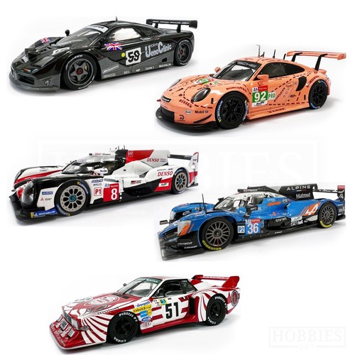 Mans diecast car models - le,