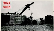 6H903 RP 1943 WRECK SOUTHERN RAILWAY TRAIN/ENGINE 4914 BROKEN DRAW BAR STACEY NC