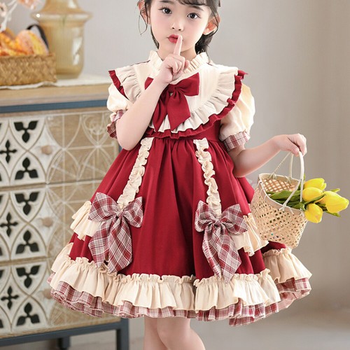 Princess girls ruffle trim - princess,